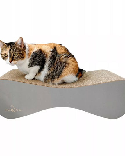 DIDELĖ KARTONINĖ KATĖS DRASKYKLĖ 70x23x24 cm Mruu&Pruu