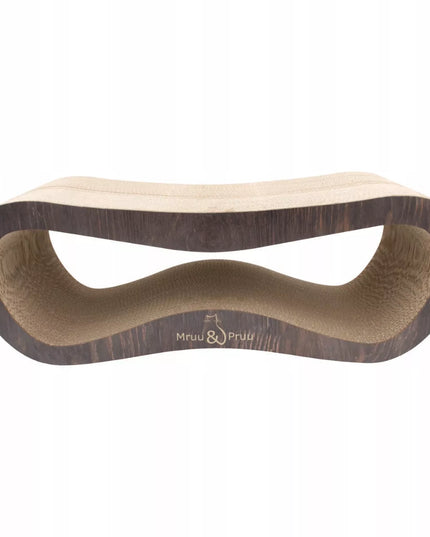 DIDELĖ KARTONINĖ KATĖS DRASKYKLĖ IR GULIMAS VIETA 78x28x24 cm Mruu&Pruu