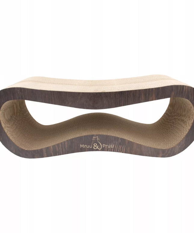 DIDELĖ KARTONINĖ KATĖS DRASKYKLĖ IR GULIMAS VIETA 78x28x24 cm Mruu&Pruu