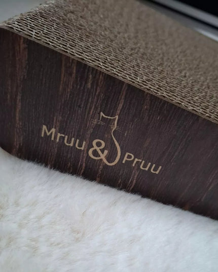Kartono draskyklė SIGMA Mruu&Pruu ruda plati