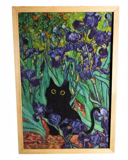 Mruu&Pruu sieninė draskyklė-paveikslas „Gėlės“ 60x40 cm