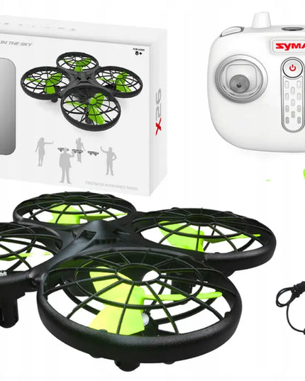 SYMA X26 nuotoliniu būdu valdomas išmanusis dronas vaikams, 2,4 GHz, LED apšvietimas, 3D režimas