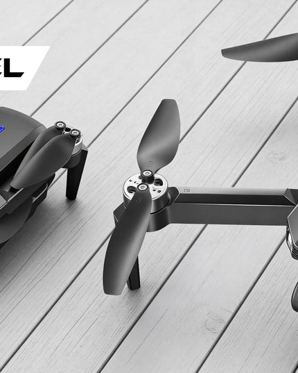 A88GT dronas su 2 kameromis, Wi‑Fi, valdikliu su ekranu, 3 akumuliatoriais, bešepetėliu varikliu, 300 m veikimo nuotoliu, 130 g