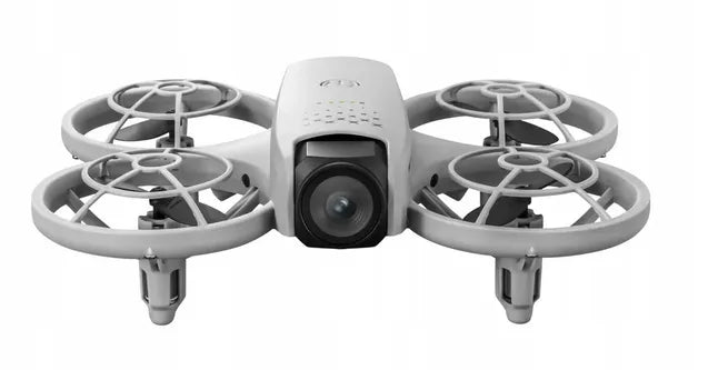 V53 žaislinis dronas su LCD ekranu valdymo pulte, 2 kameromis, bešepetėliniu varikliu ir 3 akumuliatoriais, 125 g