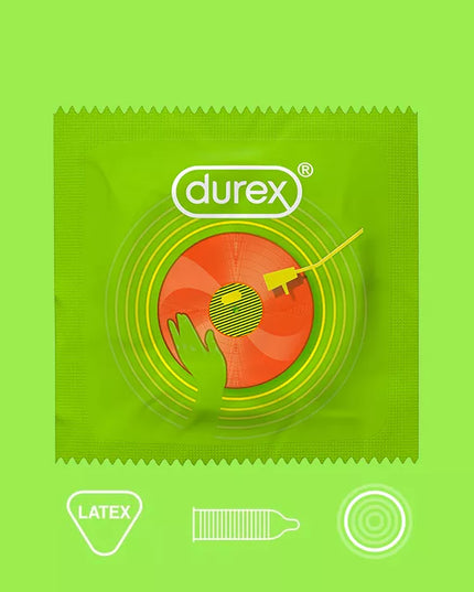 DUREX Prezervatyvai Surprise Me Mix rinkinys 40 vnt. Stimuliuojantys Ploni