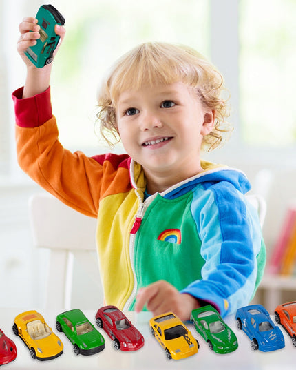 Didelis sunkvežimis žaisliniai automobiliai, paleidimo įrenginys, sunkvežimis transportuotojas 10 automobiliukų didelis