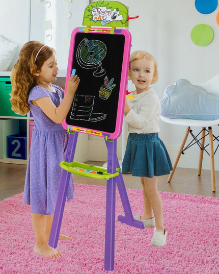 DIDELĖ MAGNETINĖ LENTA RAIDĖMS IR SKAIČIAMS VAIKAMS SAUSAI TRINAMA KREDINĖ