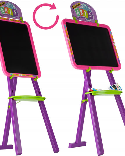 DIDELĖ MAGNETINĖ LENTA RAIDĖMS IR SKAIČIAMS VAIKAMS SAUSAI TRINAMA KREDINĖ