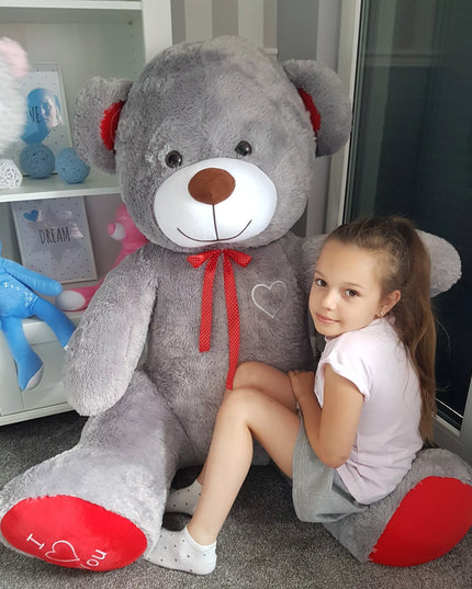 Didelis pliušinis meškiukas 190 cm, milžiniškas minkštas žaislas