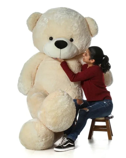 Didelis meškinas, didžiulis pliušinis žaislas, minkšta milžiniška 200cm figūrėlė, dovana