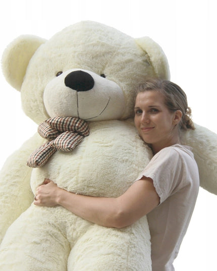 Didelis meškinas, didžiulis pliušinis žaislas, minkšta milžiniška 200cm figūrėlė, dovana