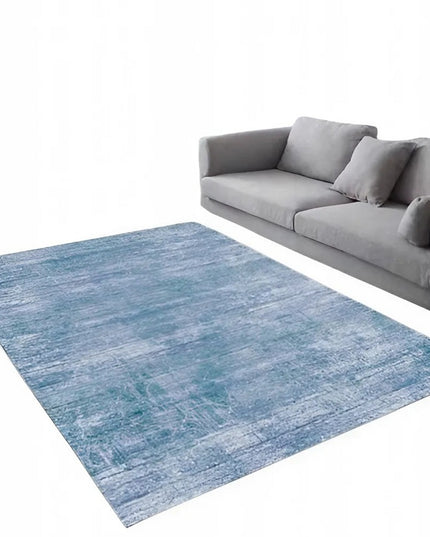 Kilimas 120x170 mėlynas melange svetainei, miegamajam, modernus, neslystantis