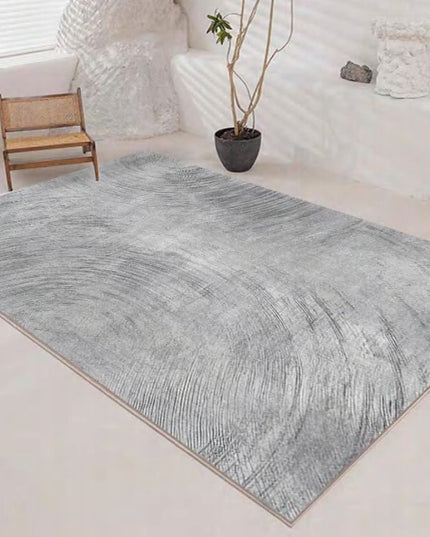 Kilimas BCF pilkas baltas svetainei, neslystantis, minkštas, 160x220CM, pilkas