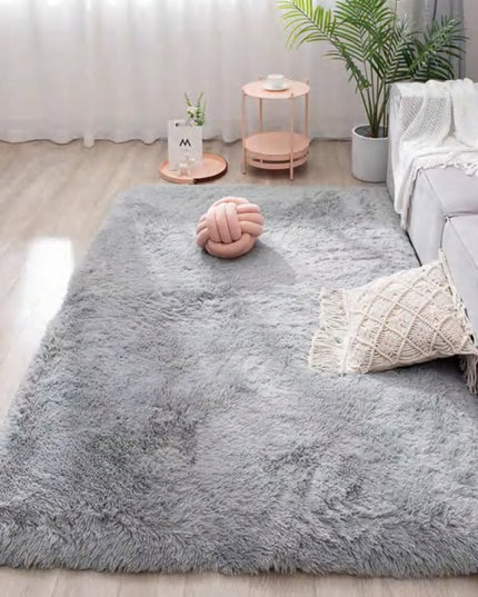 Kilimas Shaggy 120x170 Minkštas Purus Pilkas Sidabrinis Vintage Modernus