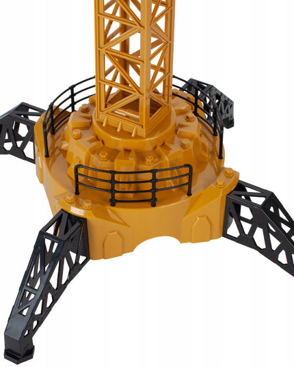 Didelis XXL nuotoliniu būdu valdomas RC Kranas su pulteliu, skirtas vaikams žaisti