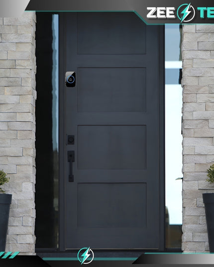 Belaidis durų skambutis, atsparus vandeniui, ilgas 300m veikimo nuotolis, skirtas durims, vartams, paradiniams varteliams