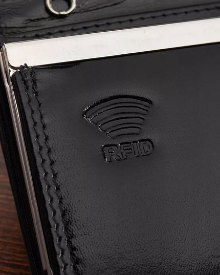 Didelė moteriška odinė RFiD BELTIMORE piniginė