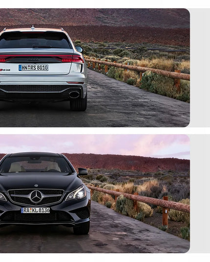 DDPAI Z90 Pro vaizdo registratorius, automobilinė kamera 4K HDR GPS priekinė + galinė