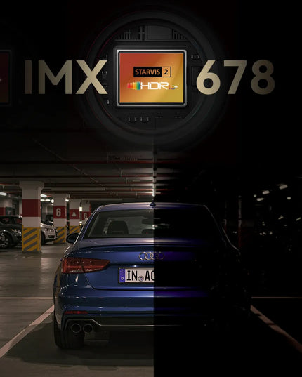 DDPAI Z90 Pro vaizdo registratorius, automobilinė kamera 4K HDR GPS priekinė + galinė