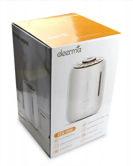 Ultragarso drėkintuvas Deerma F600 su aromaterapijos funkcija