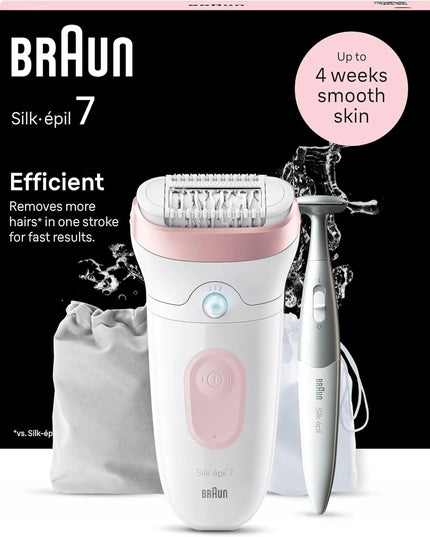 BRAUN Silk-épil 7 7-210 moteriškas epiliatorius 6 viename, IPX7, USB