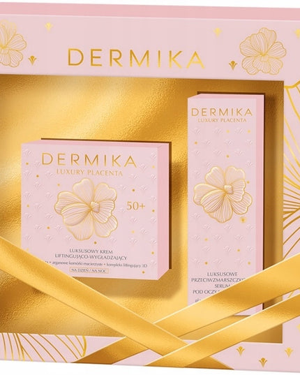 Dermika Prabangus dovanų rinkinys su placenta 50+