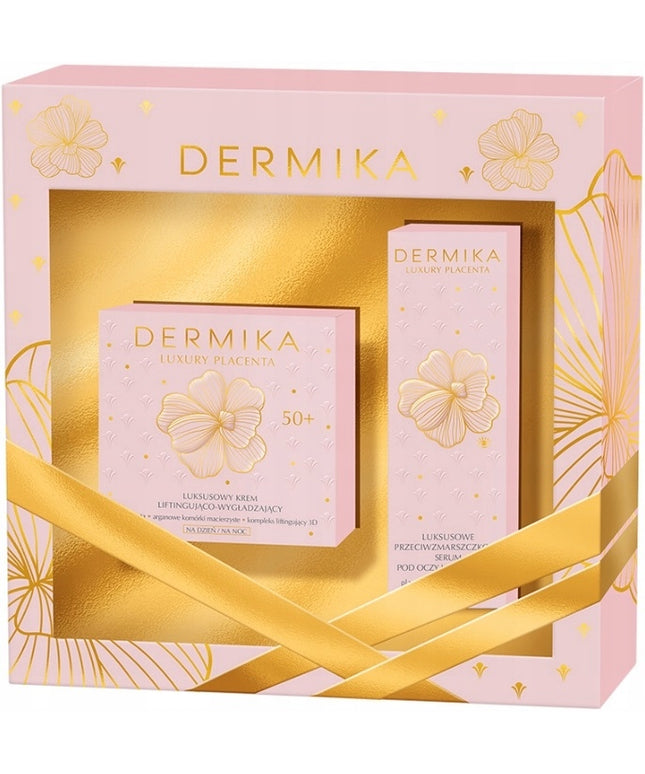 Dermika Prabangus dovanų rinkinys su placenta 50+