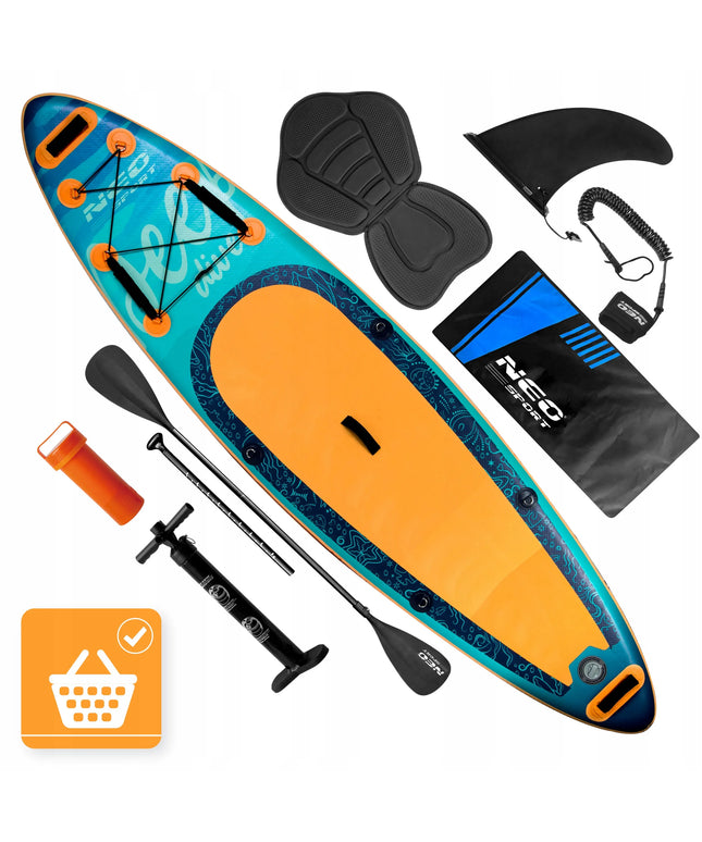Pripučiama irklentė Neo-sport STAND UP PADDLE 320cm su priedų rinkiniu