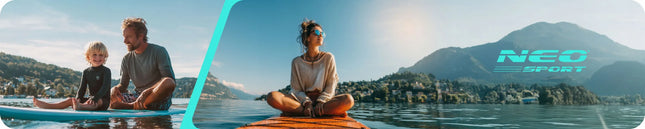 Pripučiama SUP irklentė STAND UP PADDLE 350 cm, priedų rinkinys