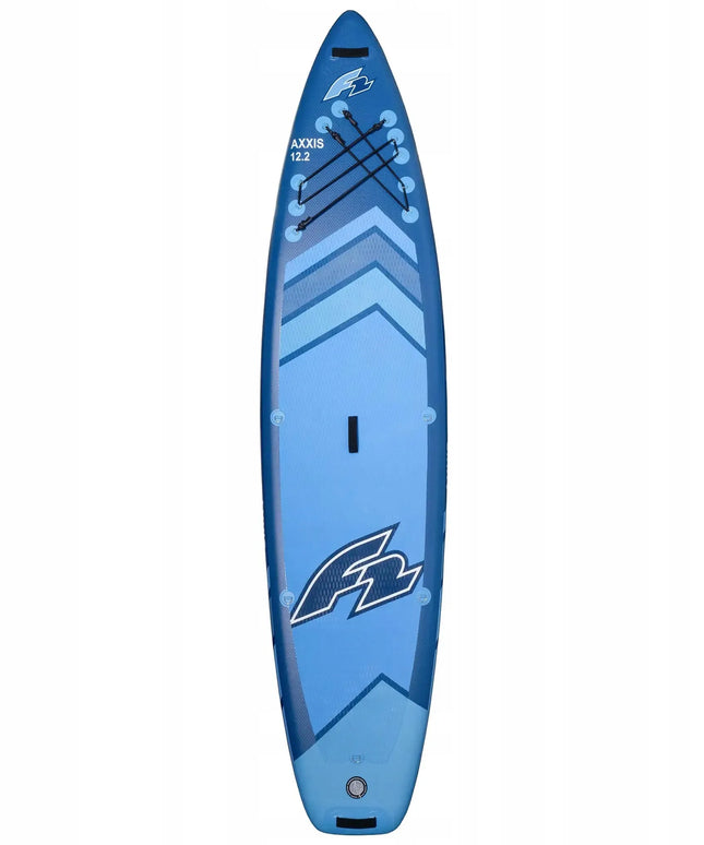 Pripučiama irklentė SUP F2 Axxis 12'2" Navy Blue Combo su 2in1 irklu ir sėdyne