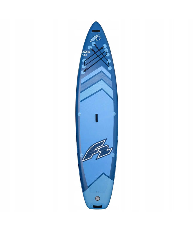 Pripučiama irklentė SUP F2 Axxis 12'2" Navy Blue Combo su 2in1 irklu ir sėdyne