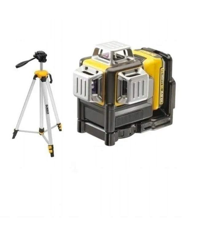 DEWALT lininis lazeris DCE089D1R 3 spindulių + stovas