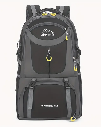 Didelės talpos kelioninė kuprinė,  žygiams, alpinizmui, 60L