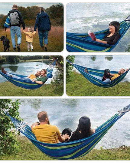 Didelis hamakas dviems 200KG 240 x 150 cm