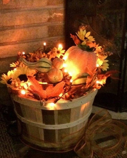 Dirbtiniai rudeniniai lapai, lapų dekoracijos, įvairūs, 96 vnt.