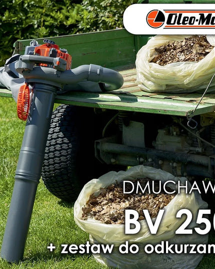 Benzininis lapų pūstuvas ir sodo siurblys su smulkintuvu Oleo-Mac