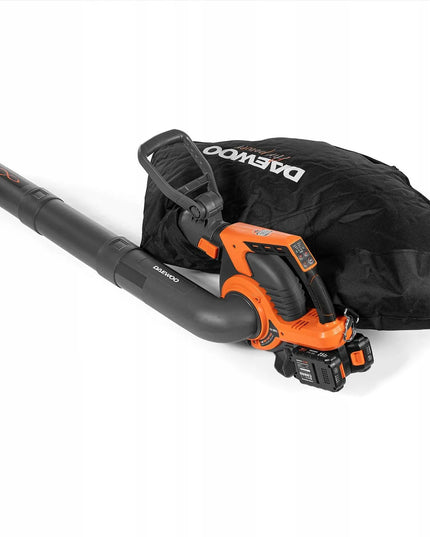 Akumuliatorinis lapų pūstuvas-siurblys DAEWOO DABL 9042Li SET + 2 akumuliatoriai + įkroviklis