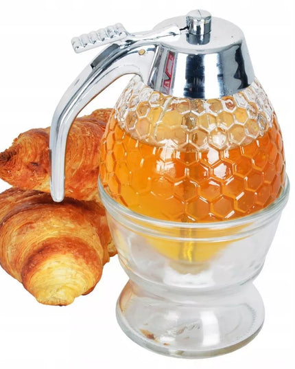 Medaus dozatorius sirupui stiklinis 250 ml