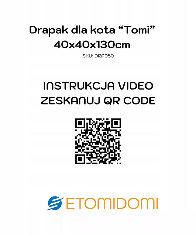 Kačių draskyklė "Tomi" 130 cm, smėlio spalvos, 5 lygmenų, su 4 kamuoliukais, būgnas