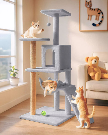 Katės draskyklė Mersjo Comfort Line šviesiai pilka