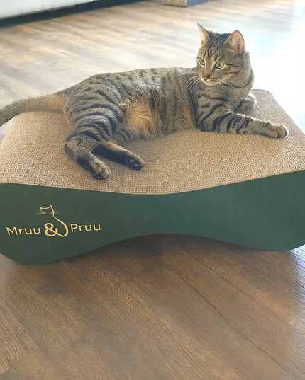Mruu&Pruu žalia draskyklė katei Mimi, 40 cm pločio