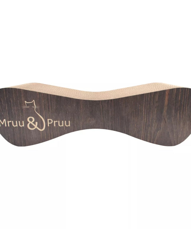 Žema draskyklė, guolis draskymui Mruu&Pruu 70 cm RUDOS SPALVOS