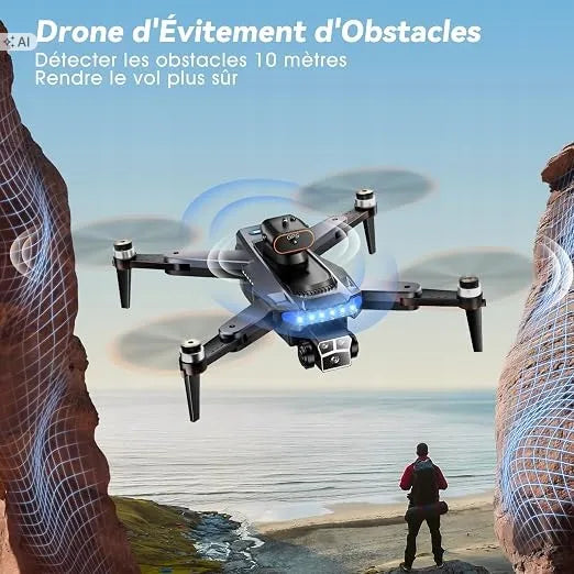 HYTOBP P17 GPS dronas su 4K kamera, suaugusiesiems ir vaikams