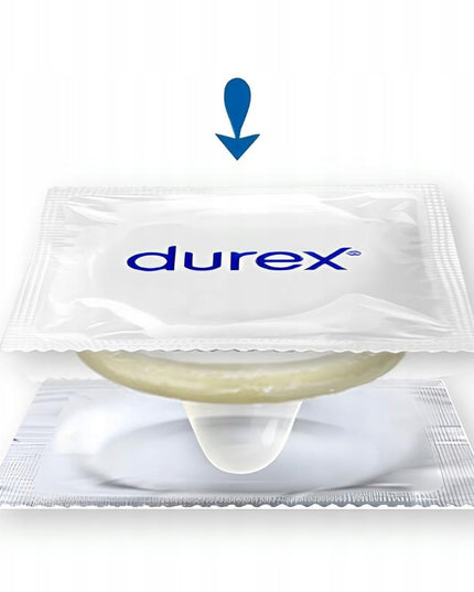 Durex Feel Thin Classic prezervatyvai itin ploni, prigludę, 12 vnt.