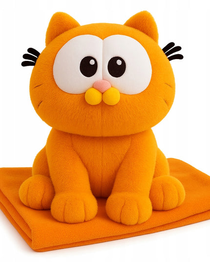 Didelis 40cm Pliušinis Katinas Garfield tipo, Dovana vaikui