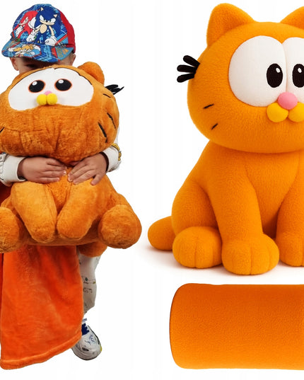 Didelis 40cm Pliušinis Katinas Garfield tipo, Dovana vaikui