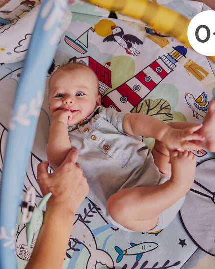 Didelis interaktyvus edukacinis kilimėlis kūdikiams SMARTPLAY SEA Kinderkraft