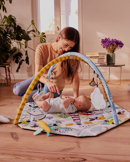 Didelis interaktyvus edukacinis kilimėlis kūdikiams SMARTPLAY SEA Kinderkraft