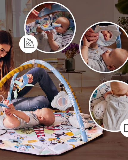 Didelis interaktyvus edukacinis kilimėlis kūdikiams SMARTPLAY SEA Kinderkraft