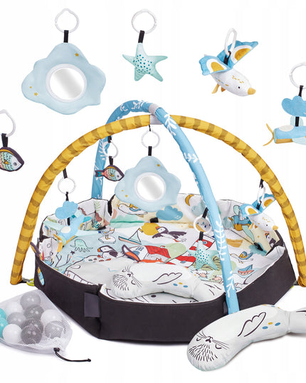 Didelis interaktyvus edukacinis kilimėlis kūdikiams SMARTPLAY SEA Kinderkraft